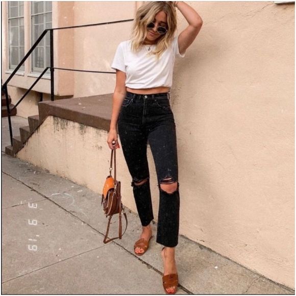 Abercrombie & Fitch Denim - Abercrombie & Fitch Curve Love High Rise Mom Jean Size 4